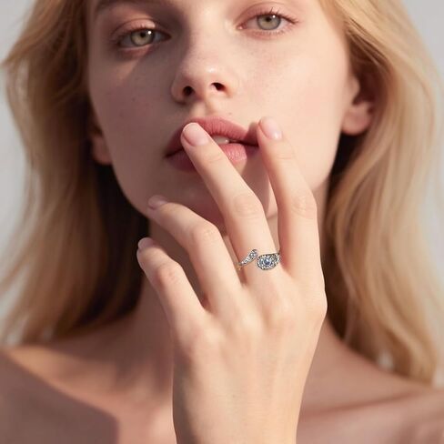 Sunflower Spoon Rings for Women Sterling Silver Turquoise/Moonstone/Opal Adjustable Open Flower Ring, Boho Vintage Retro Engraved Western Country Jewelry in Saudi Arabia