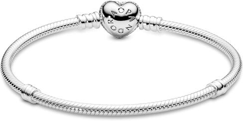 Pandora Pulsera 590727CZ-19 Mujer Plata Corazón Circonitas in Saudi Arabia