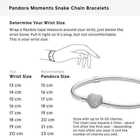 Pandora Pulsera 590727CZ-19 Mujer Plata Corazón Circonitas in Saudi Arabia