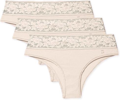 Tommy John Women's Underwear, Cheeky Panties, Second Skin Fabric, 3 Pack in Saudi Arabia