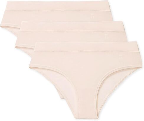 Tommy John Women's Underwear, Cheeky Panties, Second Skin Fabric, 3 Pack in Saudi Arabia