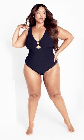 City Chic Women's Plus Size Persia Cut Out 1 Piece in Saudi Arabia