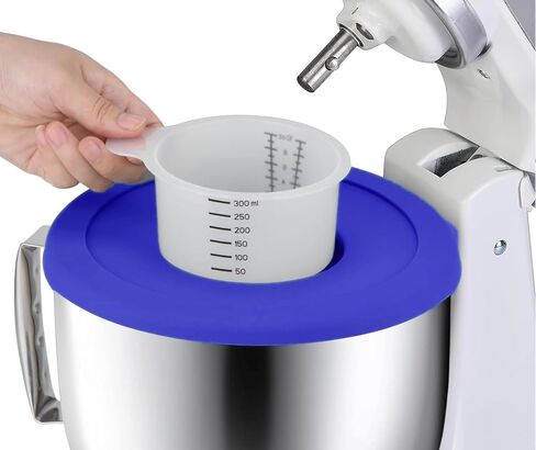 5 Quart Stainless Steel Mixer Bowl with Lid Compatible with Kitchenaid Artisan&Classic Series 4.5-5QT Tilt-Head Mixer,Mixer Bowl Cover to Prevent Spilling of Ingredients in Kuwait