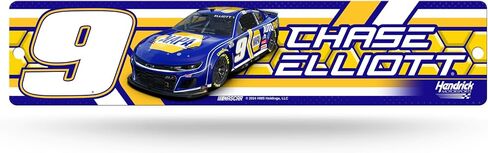 Rico Industries NASCAR Racing كريستوفر بيل رقم 20 لافتة شارع بلاستيكية 4 × 16 بوصة in Saudi Arabia