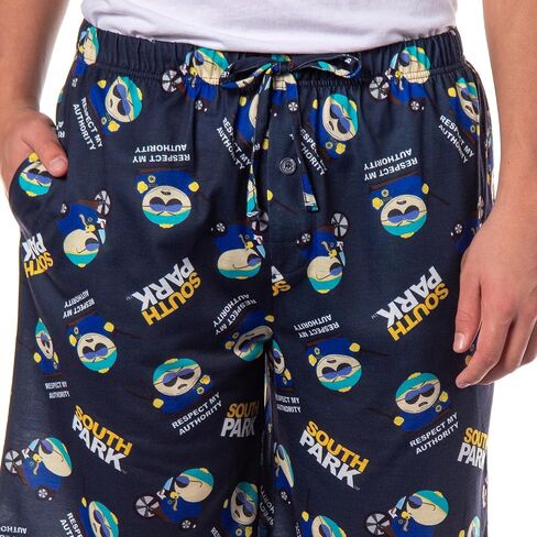 INTIMO South Park Pajamas Men's Eric Cartman Respect My Authority PJ Shorts Lounge Bottoms in Saudi Arabia