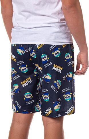 INTIMO South Park Pajamas Men's Eric Cartman Respect My Authority PJ Shorts Lounge Bottoms in Saudi Arabia