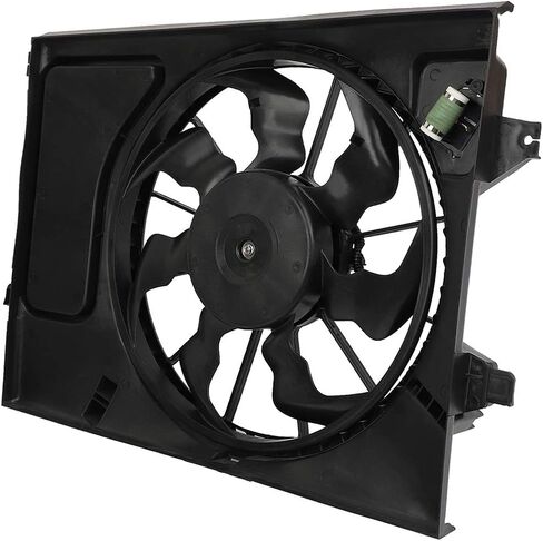 ACPTY Resembence Cooling Fan Assembly لعام 2012 2013 2014 2015 2017 2017 2018 2019 KIA Soul in Saudi Arabia