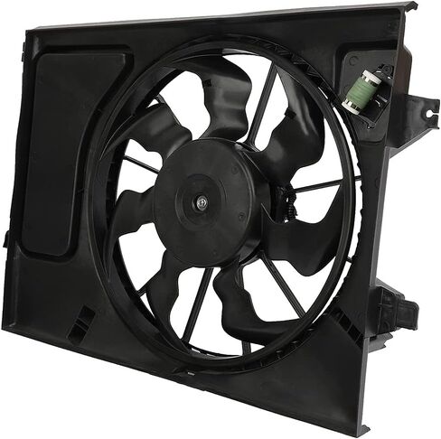 ACPTY Resembence Cooling Fan Assembly لعام 2012 2013 2014 2015 2017 2017 2018 2019 KIA Soul in Saudi Arabia