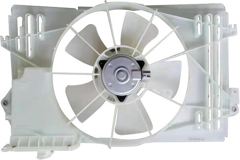 Radiator Cooling Fan Assembly Replacement for Pontiac 2003-2004 Vibe 2003-2008 Corolla TO3115125 in Saudi Arabia
