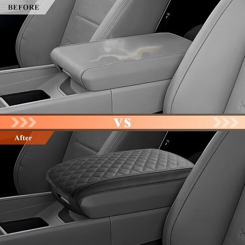 CDEFG for Hyundai Santa Fe 2024 2025 MX5 Center Console Cover Armrest Box Cover for Santa Fe 2024 2025 Accessories Arm Rest Protector Santa Fe SE/SEL/XRT/Limited/Calligraphy (Dark Gray in Saudi Arabia