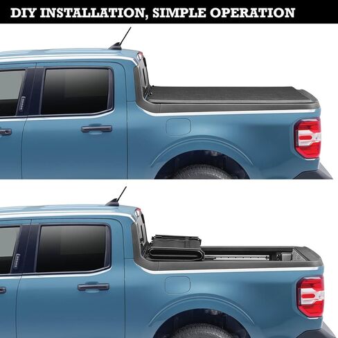 RealTruck Extang Trifecta e-Series Soft Folding Truck Bed Tonneau Cover | 77653 | Fits 2020-2025 Chevy/GMC Silverado/Sierra HD Series (w/o Factory Side Storage Boxes) 6' 10" Bed (82.2") in Saudi Arabia
