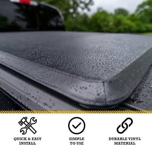 RealTruck Extang Trifecta e-Series Soft Folding Truck Bed Tonneau Cover | 77653 | Fits 2020-2025 Chevy/GMC Silverado/Sierra HD Series (w/o Factory Side Storage Boxes) 6' 10" Bed (82.2") in Saudi Arabia