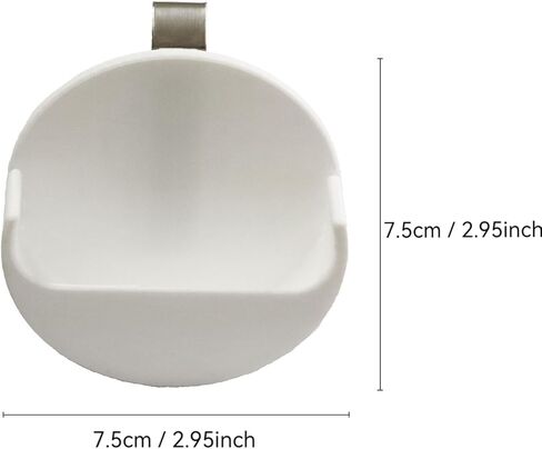 حامل مقطع قشدة أبيض للسيارة لـ Zyn ، منظم حقيبة النيكوتين مع التخزين الآمن ، والوزن الخفيف ، ودائم وعالمي لجميع المركبات ، وهدية فريدة من نوعها للمدخن in Kuwait