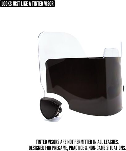 Football Visor Tint Strips (Pair) — Stick-On Tinted Layer for Football Visors, Instantly Applies, Universal Fit, Removes Clean in Saudi Arabia