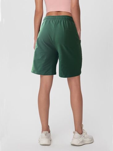 Womens Cotton Sweat Shorts Casual Summer Loose Athletic Short Drawstring Waist Lounge Running Shorts with 3 Pockets in Saudi Arabia