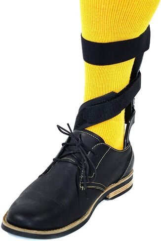 Brace for Drop Foot/AFO, Adjustable Foot Drop Brace for Walking with Shoes or Running (Left Foot - Large/X-Large), Made in the U.S.A. by Insightful Products in Saudi Arabia