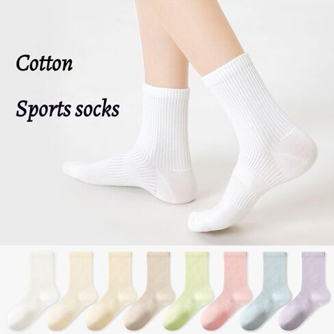 6 Pairs Athletic Socks arch compression for a secure fit，Socks for Men and Women in Saudi Arabia