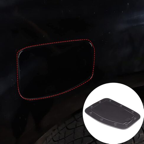 CAR CAS CAS CAS CAP CAP COPTERCORSESSORIES متوافقة مع فورد رينجر 2015-2022 تغطية باب خزان الوقود السيارات تغطية خزان الوقود الخارجي تغطية الغاز غطاء الباب إكسسوارات الإطارات in Saudi Arabia