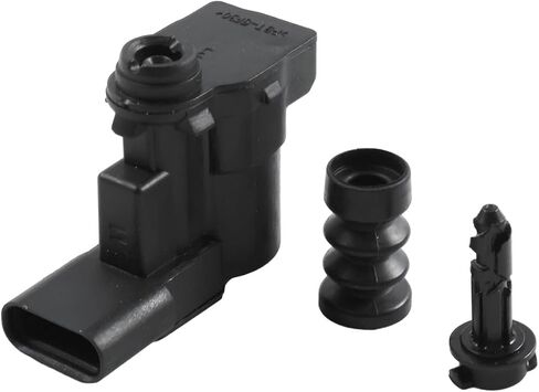 Fuel Tank Door Latch Actuator Kit w/Spring & Pin Compatible with 2016-2022 Jeep Renegade, 2017-2022 Compass, 2018-2022 Grand Commander, 2-Pin in Saudi Arabia