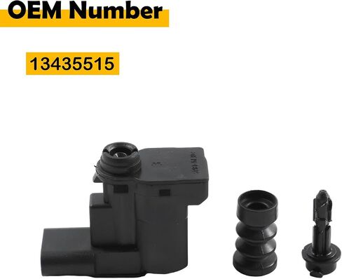 Fuel Tank Door Latch Actuator Kit w/Spring & Pin Compatible with 2016-2022 Jeep Renegade, 2017-2022 Compass, 2018-2022 Grand Commander, 2-Pin in Saudi Arabia