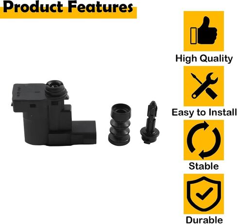 Fuel Tank Door Latch Actuator Kit w/Spring & Pin Compatible with 2016-2022 Jeep Renegade, 2017-2022 Compass, 2018-2022 Grand Commander, 2-Pin in Saudi Arabia