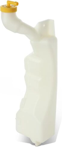 سلالة السيارات HO3014131 مصنع على طراز الخزان خزان زجاجة فائض في التدفق مع قبعة متوافقة مع Honda Civic Acura ILX 2012-2022 ، Bare White in Kuwait