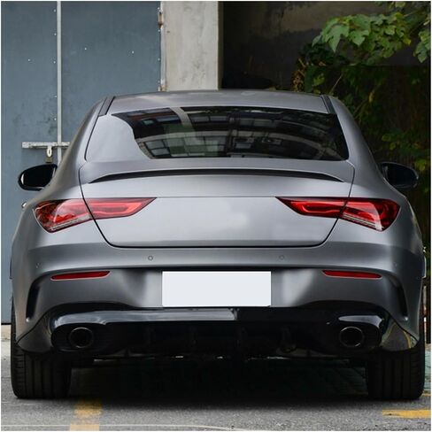 متوافق مع مرسيدس بنز CLA Class C118 CLA250 CLA35 AMG CLA45 AMG 2020 2021 2022 2023 CAR الخلفي صندوق المفسد المفسد (اللون: ألياف الكربون) in Saudi Arabia
