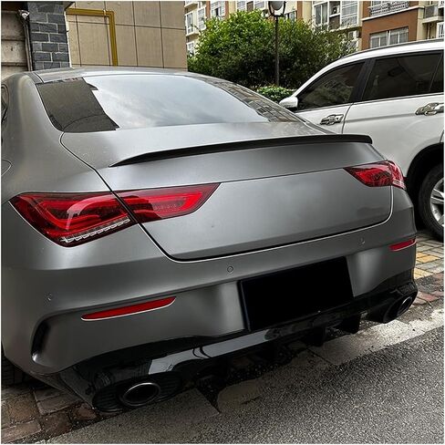 متوافق مع مرسيدس بنز CLA Class C118 CLA250 CLA35 AMG CLA45 AMG 2020 2021 2022 2023 CAR الخلفي صندوق المفسد المفسد (اللون: ألياف الكربون) in Saudi Arabia
