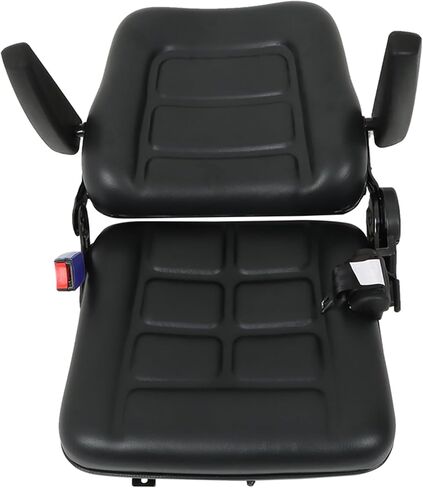 GXYWADY Universal Adjustable Forklift Seat Replacement for Excavator Forklift Tractor Skid Loader Backhoe Dozer Telehandler in Saudi Arabia