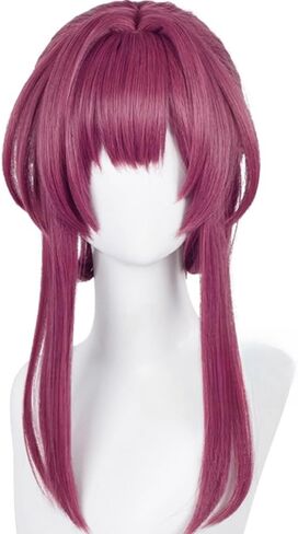Light Gray Gradient Dark Gray Medium Length Wig Simulation Synthetic Wig cosplay anime show Wig (Stelle) in Saudi Arabia