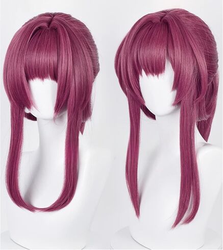Light Gray Gradient Dark Gray Medium Length Wig Simulation Synthetic Wig cosplay anime show Wig (Stelle) in Saudi Arabia