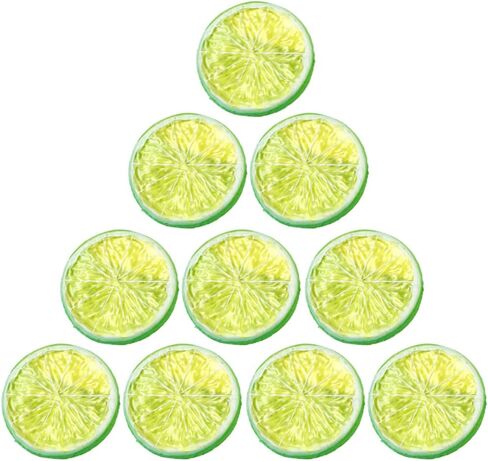 Eforcase 10PCS Artificial Grapefruit Slices Lifelike Plastic Fake Grapefruit Slices Simulation Artificial Fruit Decorative Fruit for Home Kitchen Decortion Photoshoot Photography Prop in Saudi Arabia