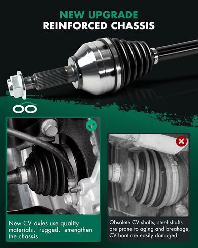 SCITOO Front Left Drive Side CV Axle Shaft Assembly fit for Ford Flex 3.5L,for Ford Taurus 3.5L X,for Lincoln MKS MKT 3.7L,for Mercury Sable 3.5L NCV11556 in Saudi Arabia