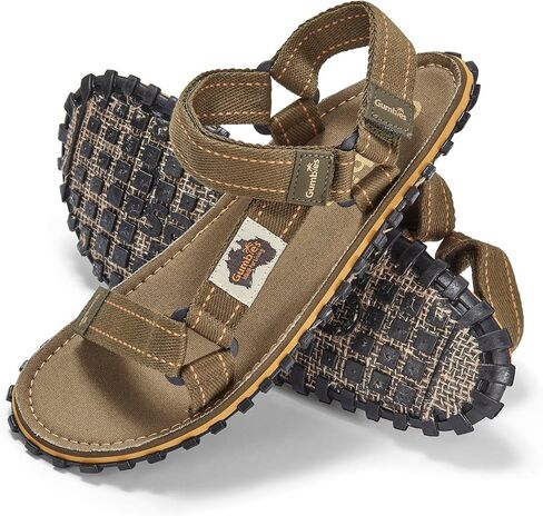 Gumbies Tracker Unisex Sandal, with Supersoft Cotton Adjustable Straps, Cotton Footbed & Recycled Rubber Sole - Comfort Guaranteed in Kuwait