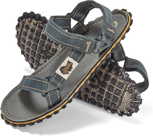 Gumbies Tracker Unisex Sandal, with Supersoft Cotton Adjustable Straps, Cotton Footbed & Recycled Rubber Sole - Comfort Guaranteed in Kuwait