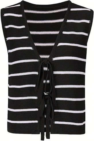 Soly Hux Women's Women's Striped Sweater Stest V VES VEN in Saudi Arabia
