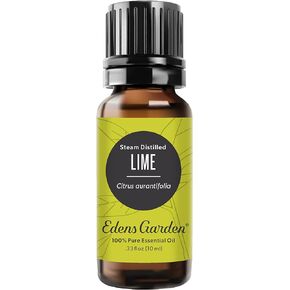Edens Garden Lime - زيت عطري مقطر بالبخار، درجة علاجية نقية 100% (زيت عطري معطر طبيعي غير مخفف/علاج عطري مثلي) 10 مل