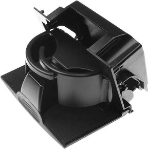 A-Premium Cup Holder Compatible with Nissan Pathfinder 2005-2012, Xterra 2005-2015, Frontier 2005-2019, Rear Center Console, Black, Replace# 96965-ZP00C