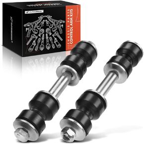 A-Premium 2 x Front Sway Bar Links Stabilizer Bar Links, Compatible with Ford Mustang, Falcon, Sprint, Cadillac DTS, Eldorado, DeVille, Nissan 200SX, 710, Buick Electra, Mercury Comet, Plymouth Cuda
