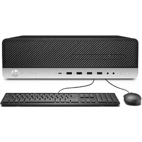 HP EliteDesk 800 G3 SFF Desktop Computer, Intel Quad-Core i7-6700, 16GB DDR4 RAM, 256GB SSD, Keyboard & Mouse, Windows 10 Pro (Renewed)