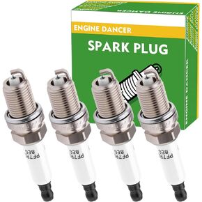Iridium Spark Plug 06H905601A PFR7S8EG PF7RS8EG 4Pcs Compatible with 05-18 Audi A3 A4 A5 A6 Q3 Q5 Q7 TT VW Beetle CC Eos Golf Jetta Tiguan 2.0L 1.8L L4 EA888 Ⅱ
