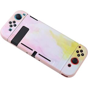Skin Case for Nintendo Switch, Protective Soft TPU Shell for Nintendo for Switch Console Controller, Shock-Absorption and Anti-Scratch for Nintendo Comfortable Gaming(Blue)