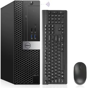Dell Desktop Computer Windows 10 Pro OptiPlex 7040 i7 Refurbished Small Form Factor PC, i7-6700 3.40GHz,16GB Ram DDR4 512GB M.2 NVMe SSD,AX210 Built-in WiFi 6E, HDMI 3 Monitor Support (Renewed)