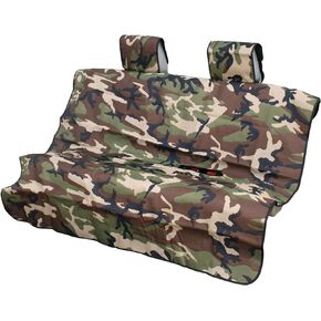 ARIES 3146-20 Seat Defender 58-Inch x 55-Inch Camo Waterproof Universal Bench Car Seat Cover Protector