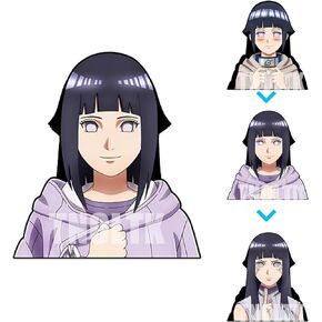 3D Motion Anime Car Decals Waterproof Stickers Anime Bumper Stickers for Car Automotive Laptop Window Skateboard Kids(DS-1)