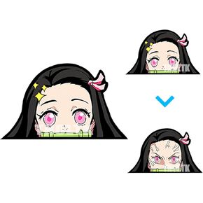 3D Motion Anime Car Decals Waterproof Stickers Anime Bumper Stickers for Car Automotive Laptop Window Skateboard Kids(DS-1) in Kuwait