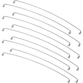 5 Pack Cheese Slicer Wire Replacement Stainless Steel Cutting Cut Line Replaceable Spreader Wires Set Splitter Butter Cutter Scraper Repair Block for Baking Home Accessories