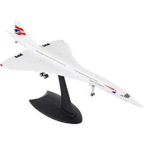 Model Plane 1:200 Scale British Airways Concorde F-BVFB Model Airplane Alloy Diecast Airplane Model