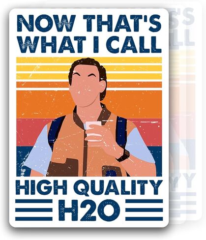 بوبي باوتشر هاي h2o Waterboy الآن هذا ما أسميه H20 ملصق فني ميمي 3" in Kuwait