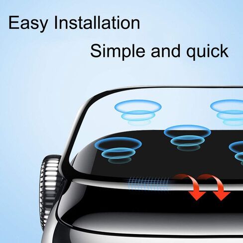 ZPIAR 2 Pack for Apple Watch SE Series 6/5/4 44mm Tempered Glass Screen Protector,Full Coverage Bubble Free Anti-Scratch HD Waterproof Film for iwatch SE Series 6/5/4 (44mm Black) in Saudi Arabia